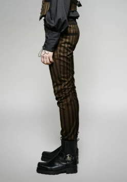 Pantalon Steampunk PUNK RAVE -DISCOBOLE Soldes 00569 1000