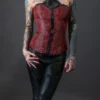 Corset Rouge 'dominatrix' -DISCOBOLE Soldes 07corsetrougedominatrixaadsc 5475 modifier 1 900