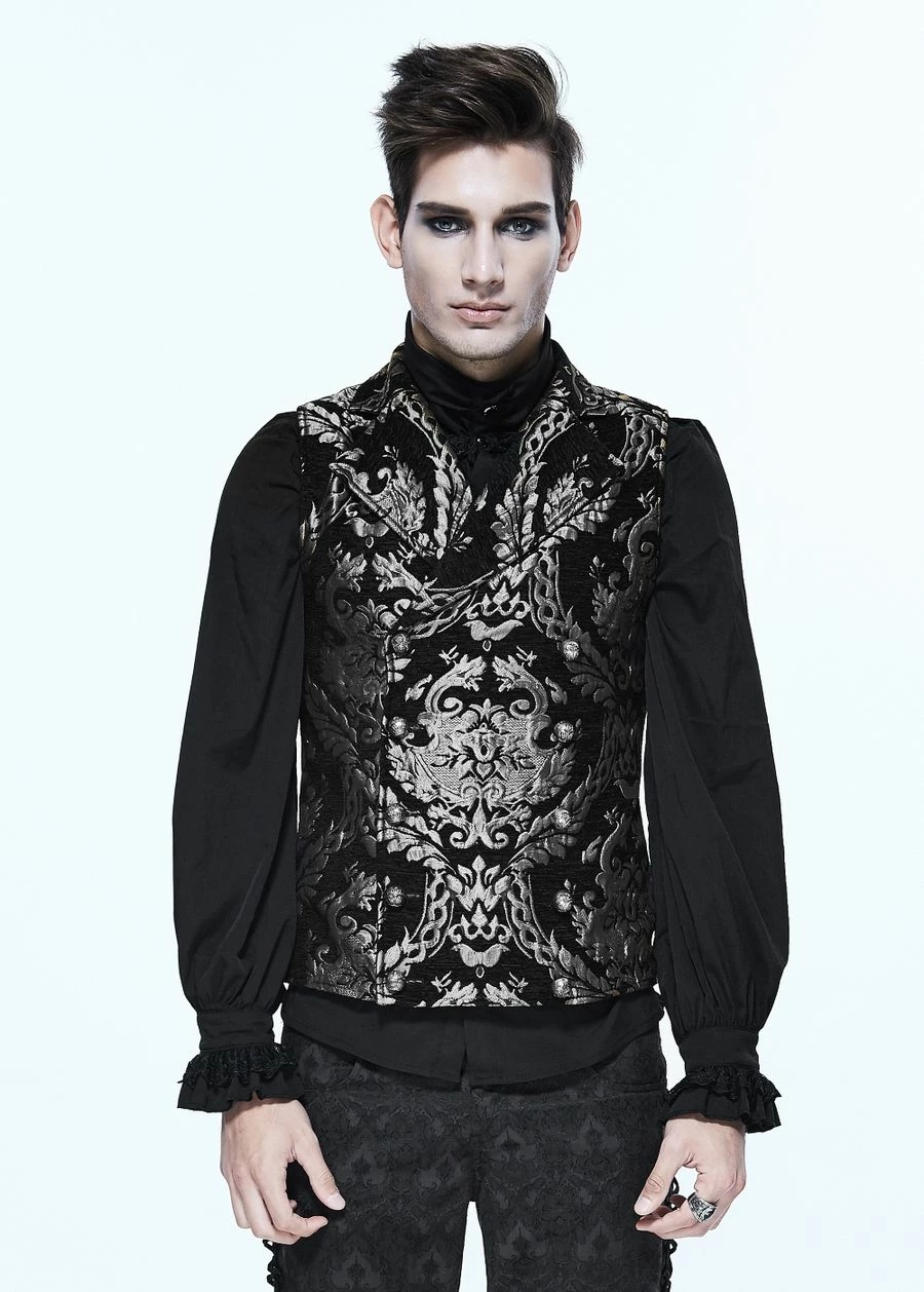 Gilet Gothique Royaliste DEVIL FASHION 4 Gilet Gothique Royaliste DEVIL FASHION â Image 2