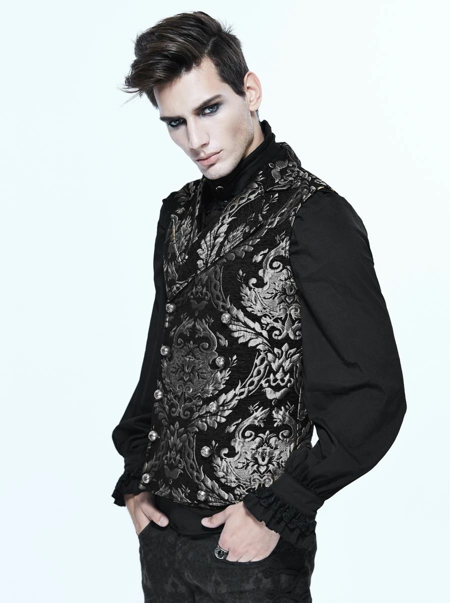 Gilet Gothique Royaliste DEVIL FASHION 3 Gilet Gothique Royaliste DEVIL FASHION