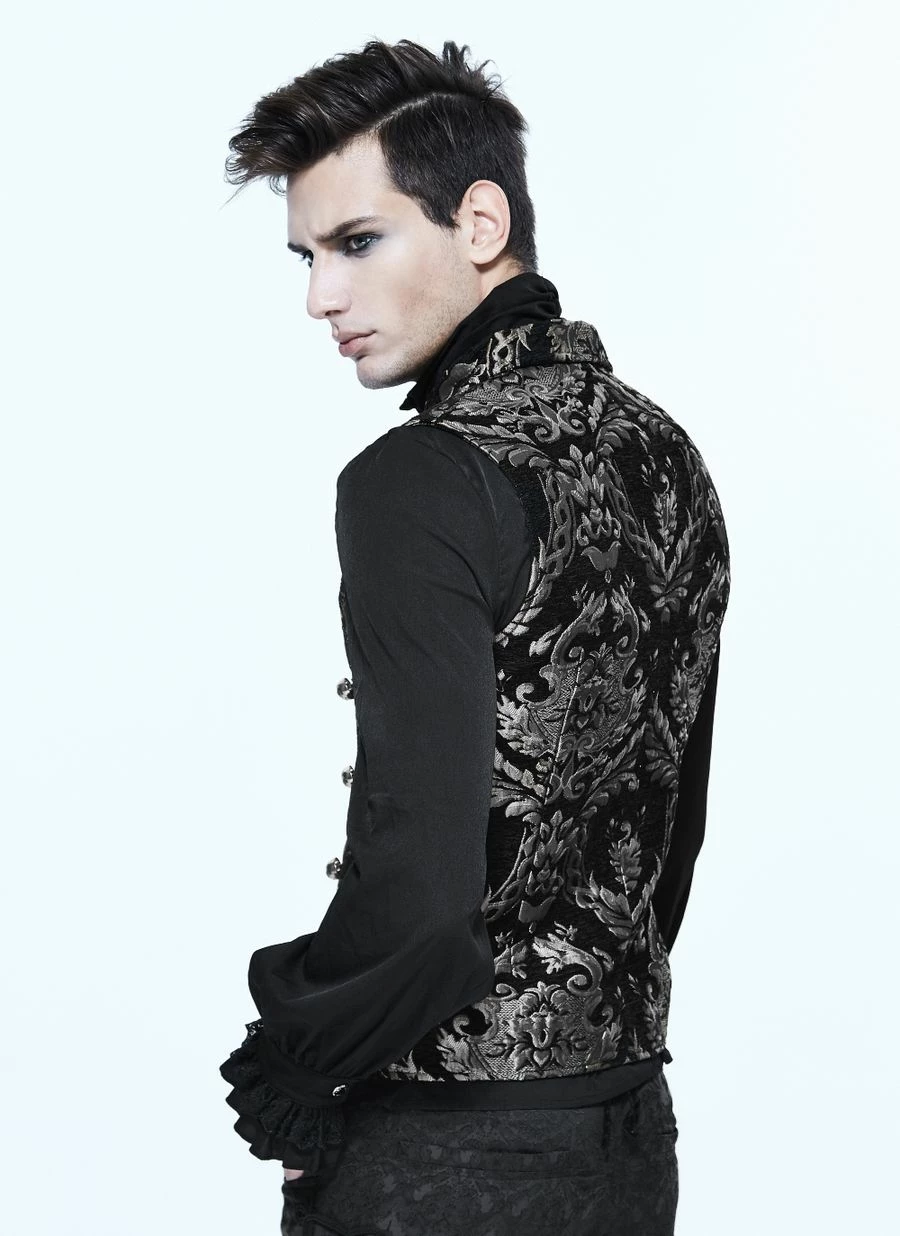 Gilet Gothique Royaliste DEVIL FASHION 5 Gilet Gothique Royaliste DEVIL FASHION â Image 3