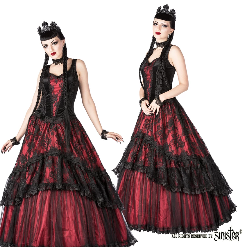 Robe Gothique SINISTER 4 Robe Gothique SINISTER â Image 2