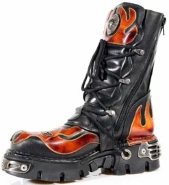 Bottes Gothiques NEW ROCK N°107 Fuego -DISCOBOLE Soldes 107s1 4 400