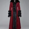 Long Manteau DEVIL FASHION 'blood Of Sirena'