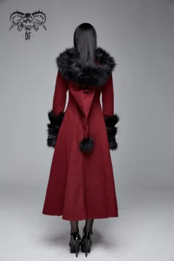 Long Manteau DEVIL FASHION 'blood Of Sirena' -DISCOBOLE Soldes 110512346 900
