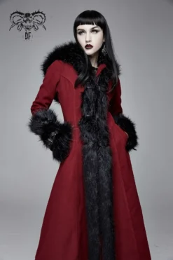 Long Manteau DEVIL FASHION 'blood Of Sirena' -DISCOBOLE Soldes 110512354 900