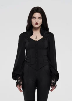 Chemise PUNK RAVE 'artemisia' 11 Chemise PUNK RAVE 'artemisia' -DISCOBOLE Soldes 11101757 900