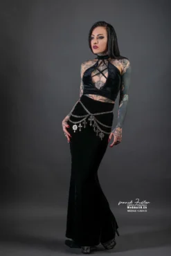 Longue Jupe KILLSTAR 'the Ghostess' -DISCOBOLE Soldes 11longuejupekillstartheghostessaadsc 5648 modifier modifier 1 900