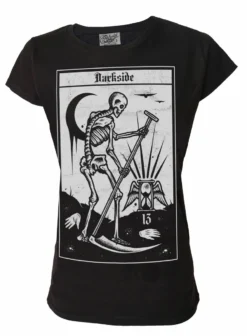 T-shirt Gothique DARKSIDE 'death Tarot'
