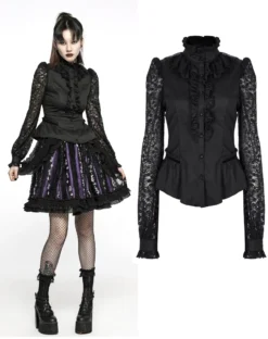 Chemisier PUNK RAVE 'Queen Of Darkness'