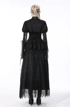 Longue Jupe Empire DARK IN LOVE 'Amalberta' -DISCOBOLE Soldes 1512 900