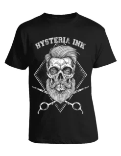 T-shirt HYSTERIA INK 'barber Shop'