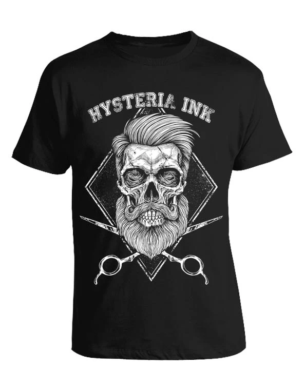 T-shirt HYSTERIA INK 'barber Shop' 3 T-shirt HYSTERIA INK 'barber Shop'