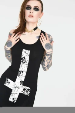Robe/tunique Légère JAWBREAKER 'skull Cross' -DISCOBOLE Soldes 2011 900