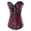 Corset Gothique Rouge -DISCOBOLE Soldes 20160804150134 60160 900