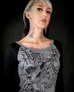 T-shirt Manches Longues HYRAW 'hurt' -DISCOBOLE Soldes 206 900