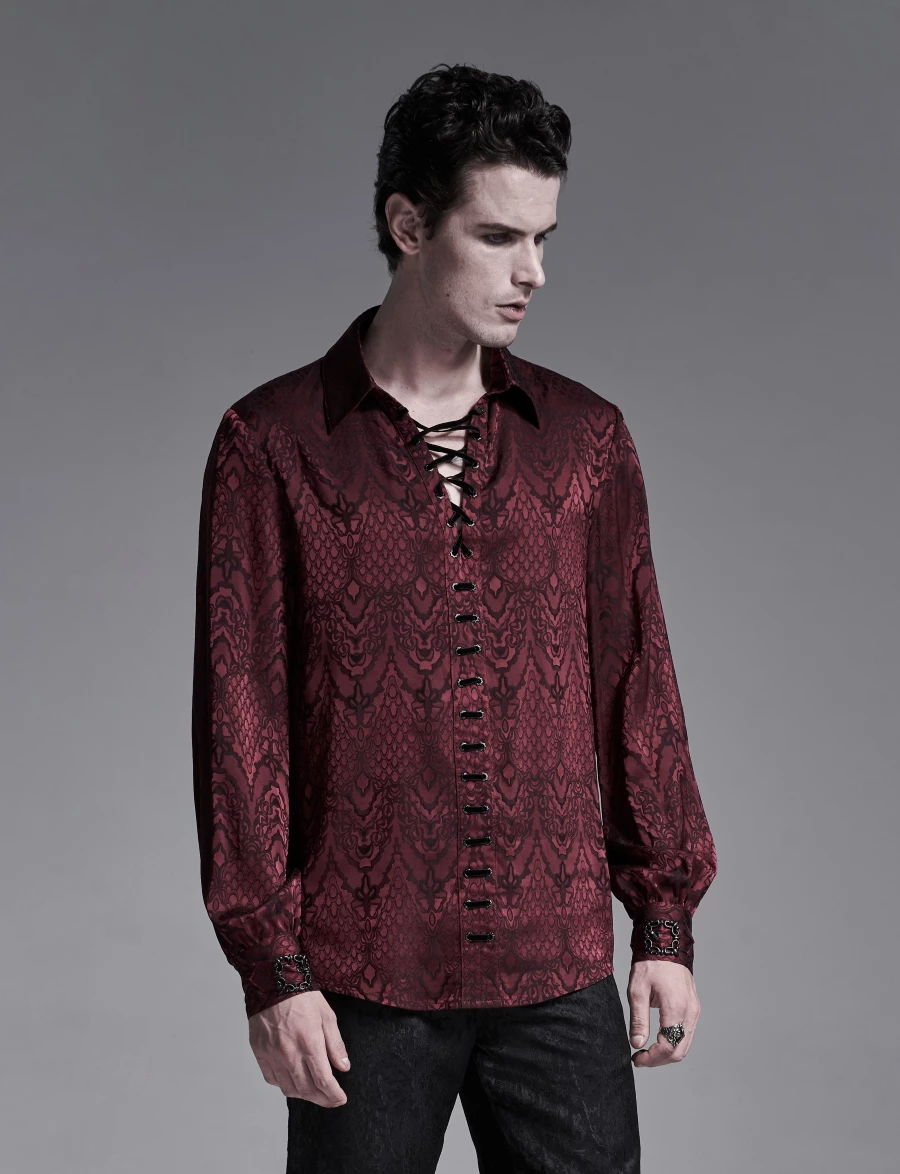 Chemise PUNK RAVE 'ebrimud' 5 Chemise PUNK RAVE 'ebrimud' â Image 3