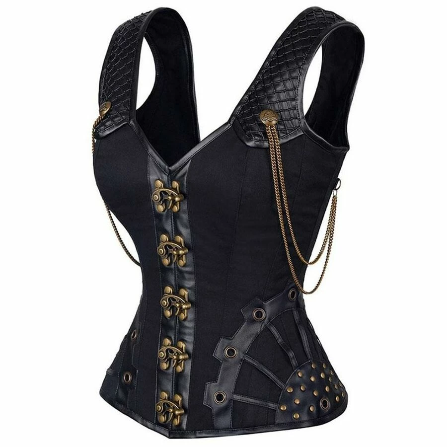 Corset Gothique Steampunk 4 Corset Gothique Steampunk â Image 2