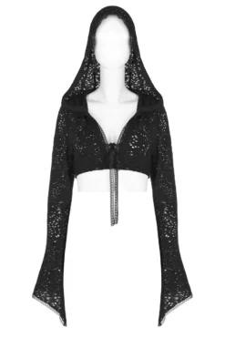 Gilet Capuche PUNK RAVE 'Melera' -DISCOBOLE Soldes 26080390642025035805000261 900