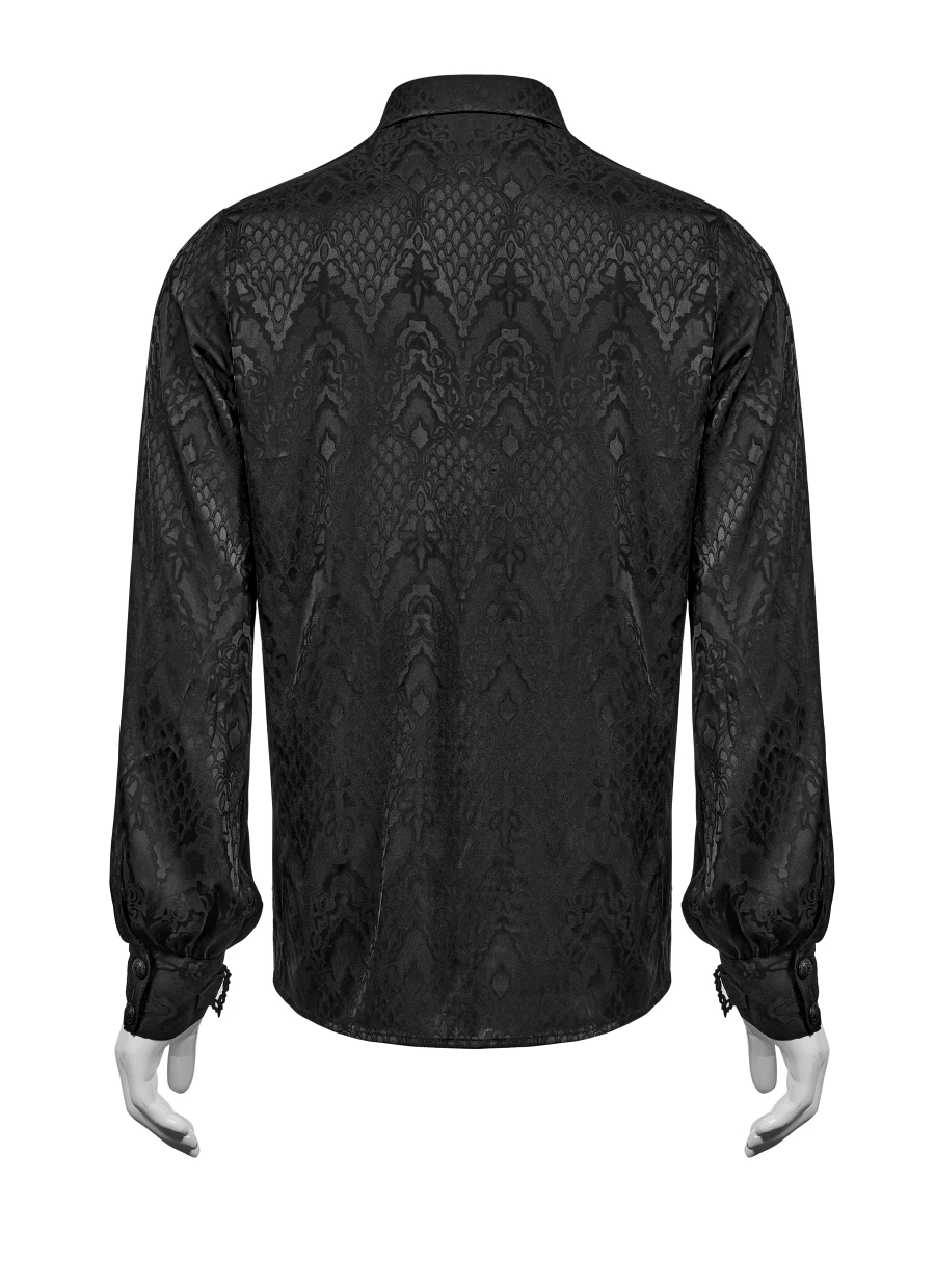 Chemise PUNK RAVE 'ebrimud Black' 6 Chemise PUNK RAVE 'ebrimud Black' â Image 4