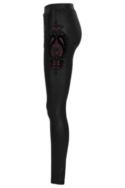 Leggings PUNK RAVE 'Gothic Stroll' -DISCOBOLE Soldes 2608039064202503580500169 900