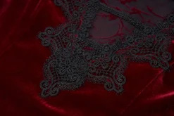 Robe PUNK RAVE 'Red Gotness' -DISCOBOLE Soldes 26080390642025035805001701 900