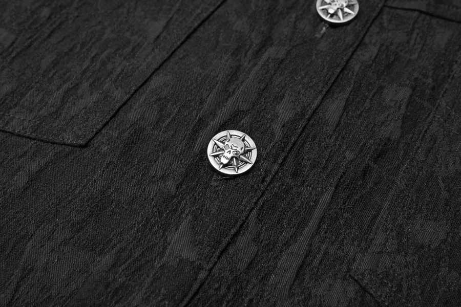 Chemise Homme PUNK RAVE 'alucard' 7 Chemise Homme PUNK RAVE 'alucard' â Image 5