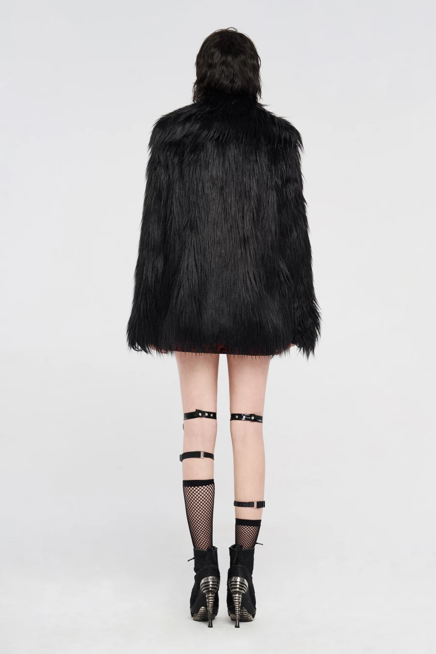 Veste Fausse Fourrure PUNK RAVE 'brakis' 6 Veste Fausse Fourrure PUNK RAVE 'brakis' – Image 4