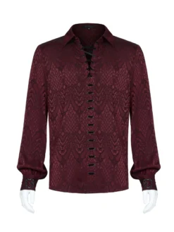 Chemise PUNK RAVE 'ebrimud' 9 Chemise PUNK RAVE 'ebrimud' -DISCOBOLE Soldes 2608039064202503580500901 900