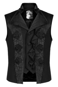 Gilet Jacquard Sans Manches PUNK RAVE -DISCOBOLE Soldes 2608039064202503580501999 900