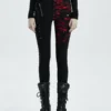 Pantalon Femme PUNK RAVE 'red Nebula' -DISCOBOLE Soldes 2608039064202503580502479 900