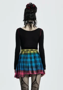 Mini Jupe Plissée PUNK RAVE 7 Mini Jupe Plissée PUNK RAVE -DISCOBOLE Soldes 2608039064202503580502547 900