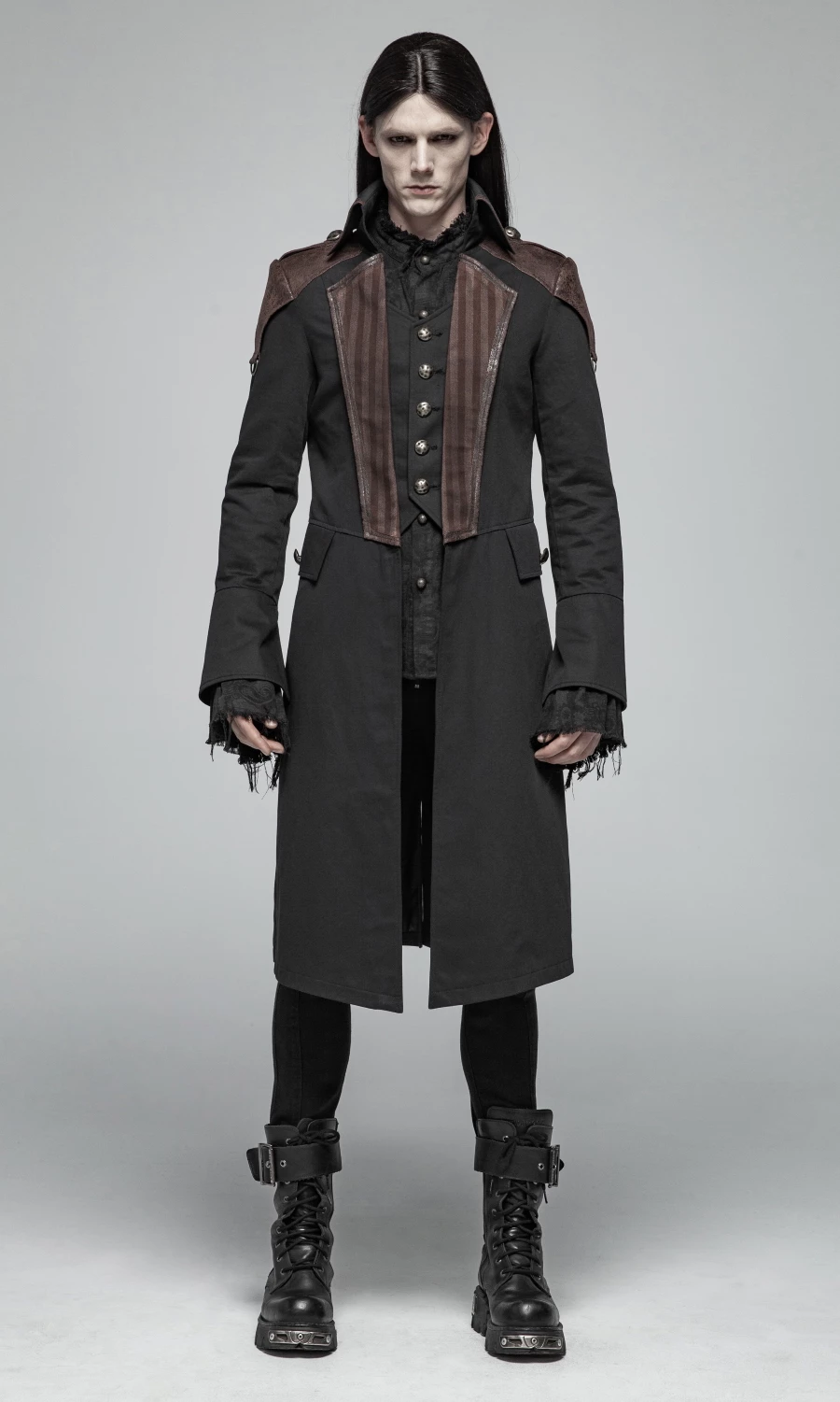 Manteau Steampunk PUNK RAVE 'gudrun' 3 Manteau Steampunk PUNK RAVE 'gudrun'