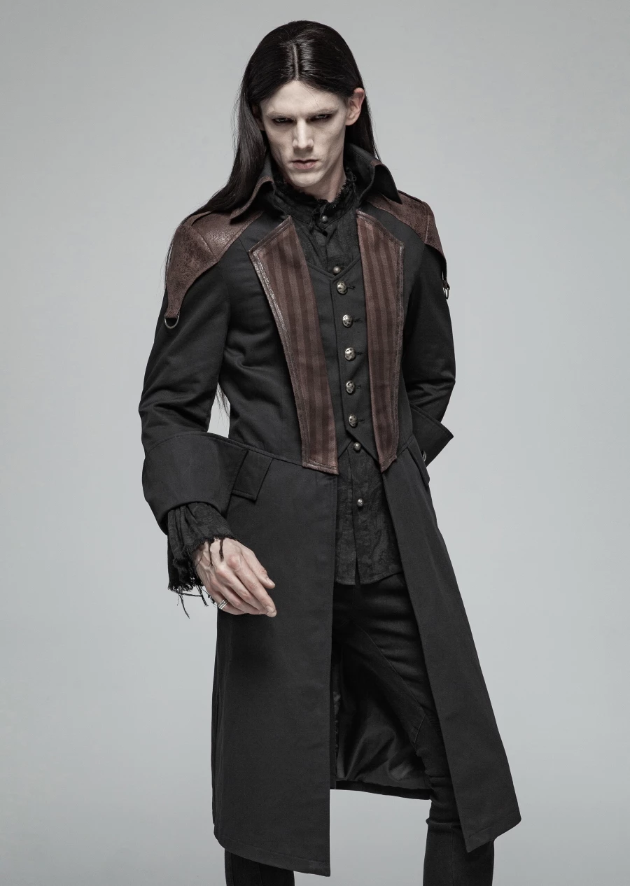 Manteau Steampunk PUNK RAVE 'gudrun' 5 Manteau Steampunk PUNK RAVE 'gudrun' â Image 3