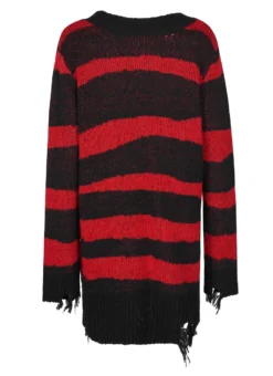 Pull Oversize PUNK RAVE 'red Moon' -DISCOBOLE Soldes 2608039064202503580502827 900