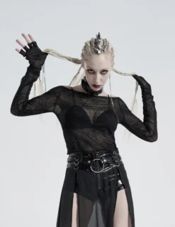 Haut Léger PUNK RAVE 'veuve Noire'