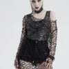 Haut Filet PUNK RAVE 'crazy Witch' -DISCOBOLE Soldes 2608039064202503580504277 900