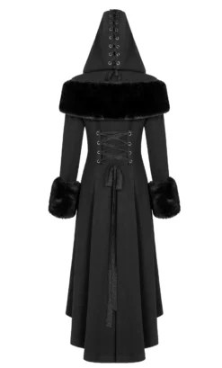 Long Manteau Punk Rave 'thalina' -DISCOBOLE Soldes 2608039064202503580504679 900