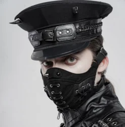 Casquette Militaire PUNK RAVE -DISCOBOLE Soldes 2608039064202503580505195 900