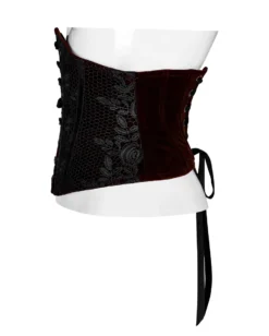 Serre-taille Romantique Bordeaux PUNK RAVE -DISCOBOLE Soldes 2608039064202503580505725 900