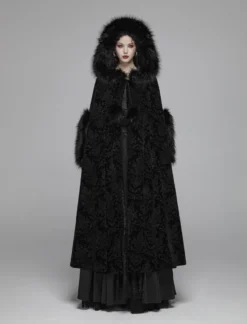 Longue Cape PUNK RAVE 'nébuleuse Noire' 10 Longue Cape PUNK RAVE 'nébuleuse Noire' -DISCOBOLE Soldes 2608039064202503580507544 900