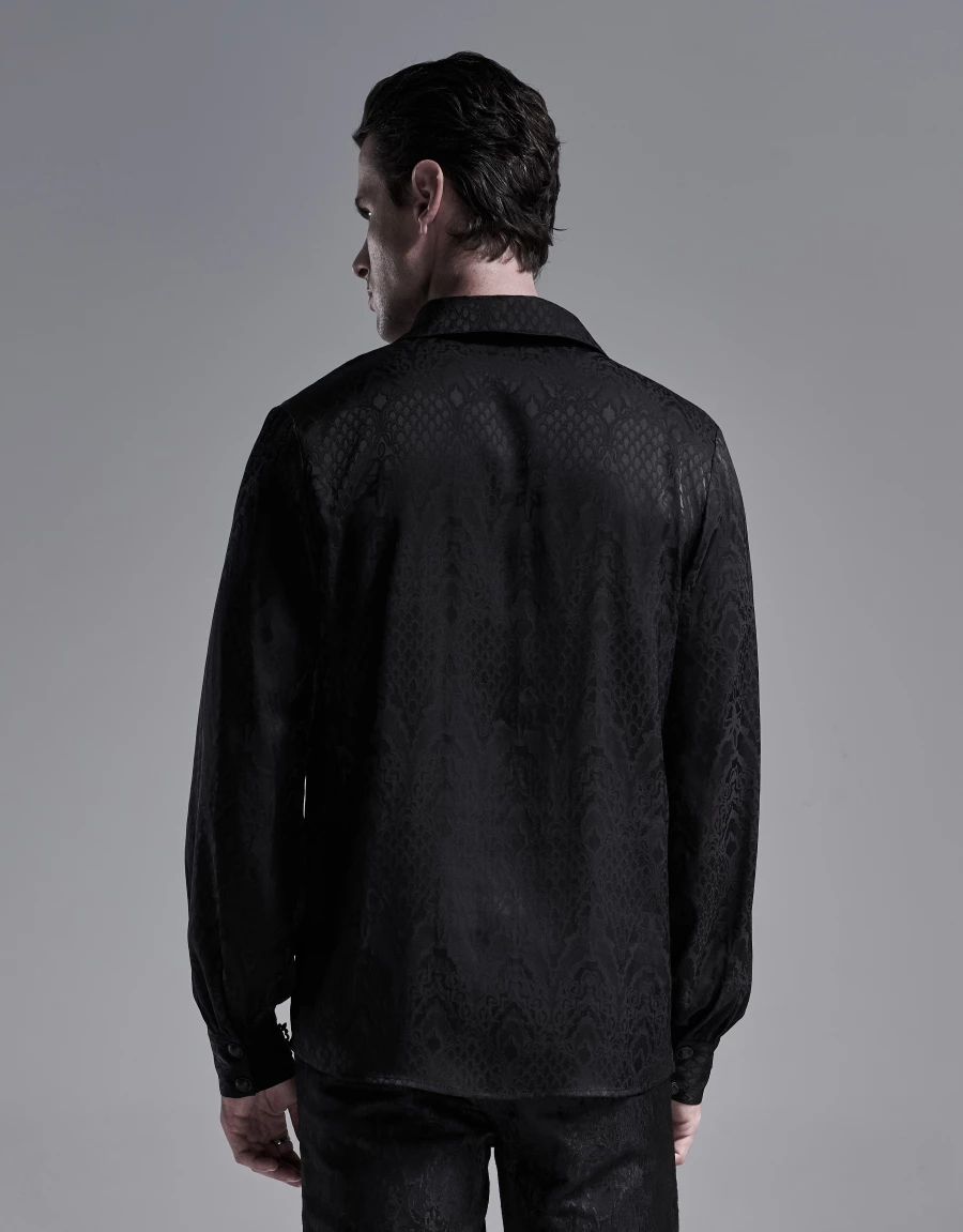 Chemise PUNK RAVE 'ebrimud Black' 4 Chemise PUNK RAVE 'ebrimud Black' â Image 2