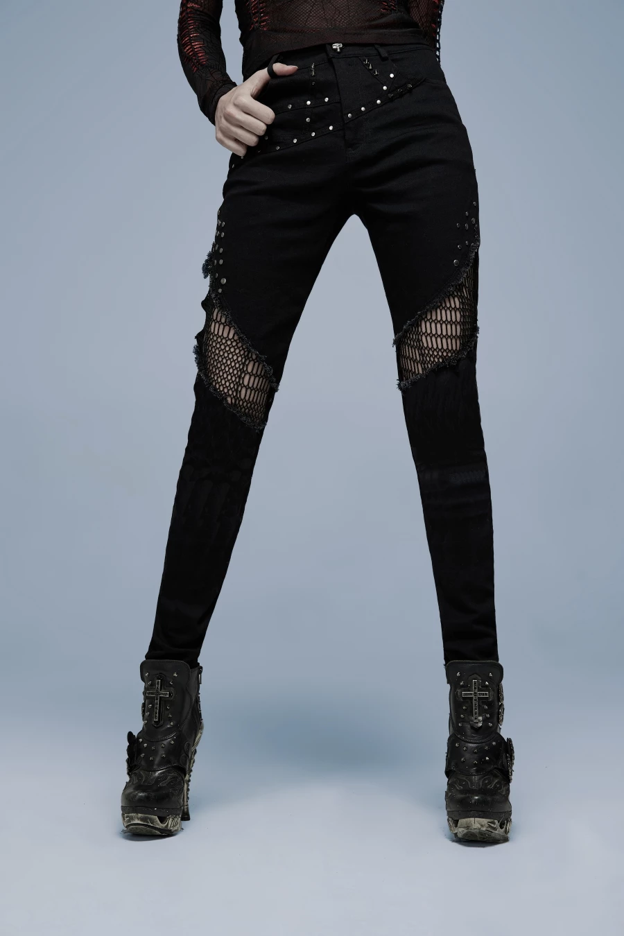 Pantalon Clouté PUNK RAVE 'deadly Spikes' 3 Pantalon Clouté PUNK RAVE 'deadly Spikes'