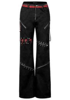 Pantalon Baggy PUNK RAVE 'Adallia' 10 Pantalon Baggy PUNK RAVE 'Adallia' -DISCOBOLE Soldes 264102162921517202503580500449 900