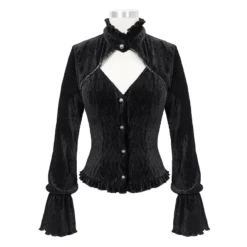 Chemise Velours DEVIL FASHION 'melisenda'