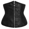Serre-taille Gothique Noir 2 Serre-taille Gothique Noir -DISCOBOLE Soldes 28692 900