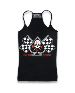 Top Noir HOTROD HELL CAT 'spade Flags'