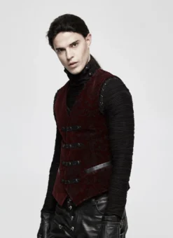 Gilet Gothique Sans Manches PUNK RAVE -DISCOBOLE Soldes 526376300072716903623 900