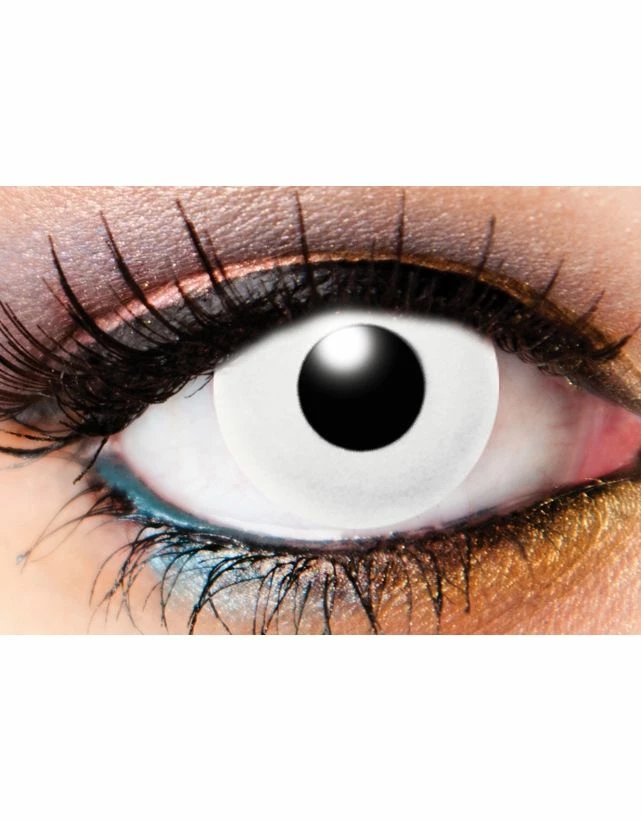 Lentilles Gothiques 90 Jours INNOVISION 'all White' 3 Lentilles Gothiques 90 Jours INNOVISION 'all White'
