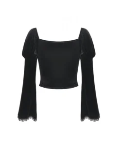 Haut Gothique Victorien DARK IN LOVE 'dark Hope' -DISCOBOLE Soldes 664x100016 900